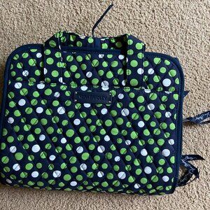 Vera Bradley paisley Organizer Travel Bag Cosmetics Toiletries